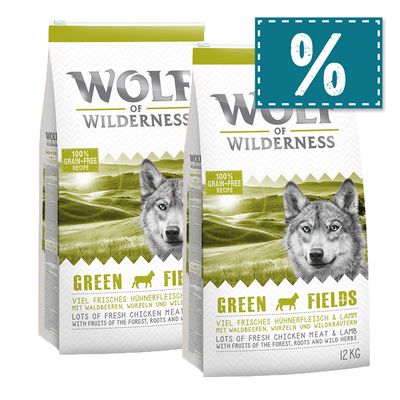 - Sparpaket Wolf of Wilderness 2 x 12 kg Sparpaket Wolf of Wilderness 2 x 12 kg