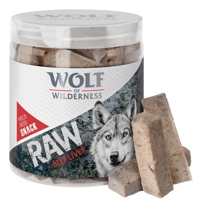 - Wolf of Wilderness RAW Snacks (gefriergetrocknet) - Rinderleber Wolf of Wilderness RAW Snacks (gefriergetrocknet) - Rinderleber