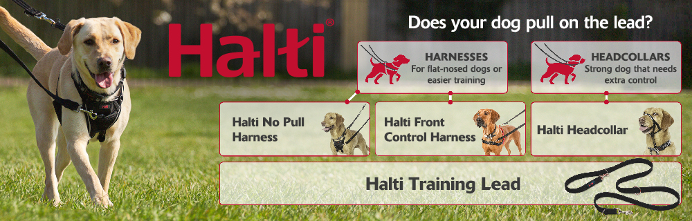 Halti front control clearance harness